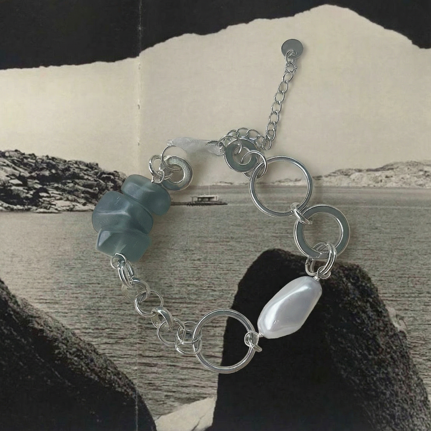 Reworked Metal Bracelet | Drift Pearl
