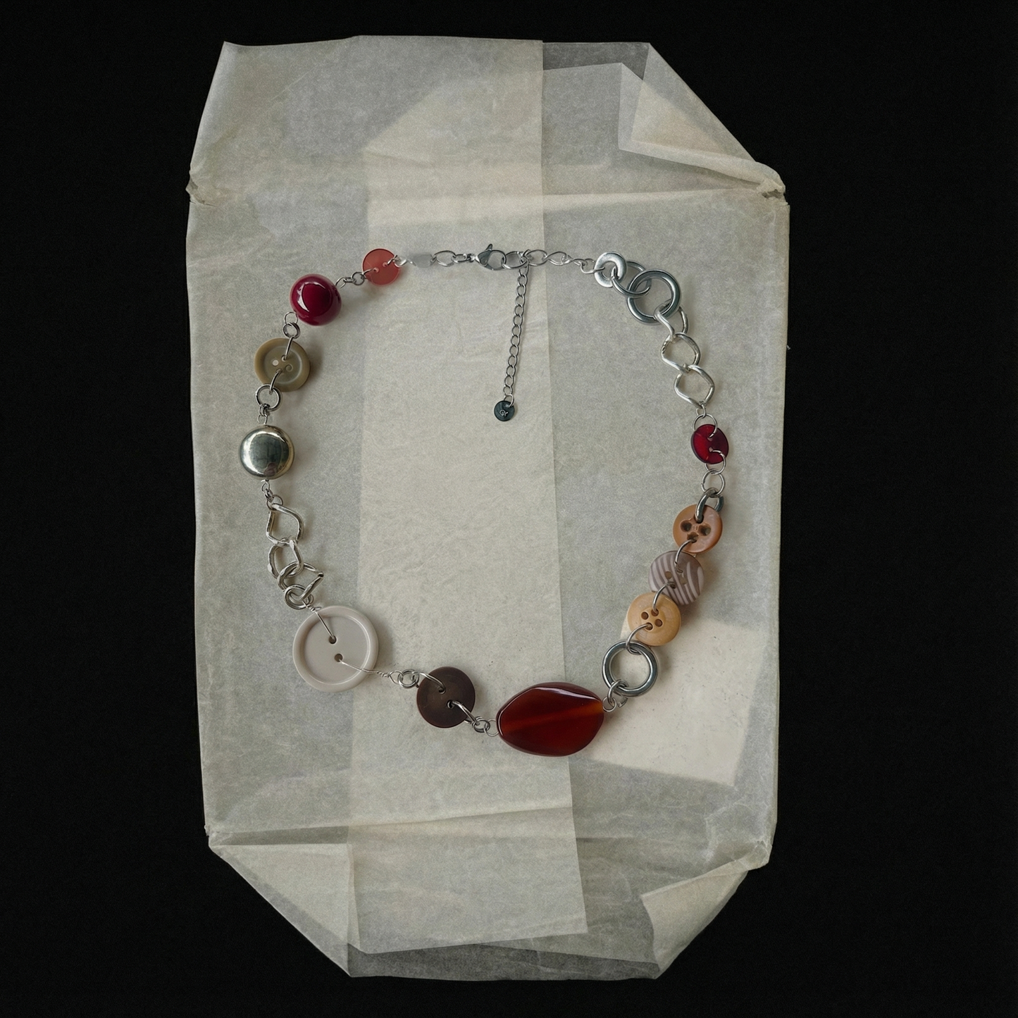 Reworked Metal | Rust Current Necklace