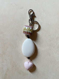 Keychains | Strawberries and cream