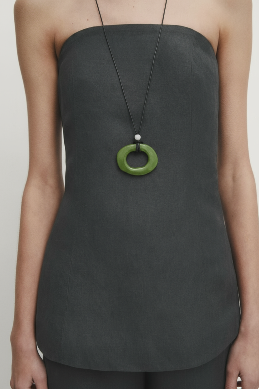 Flux | Moss Necklace
