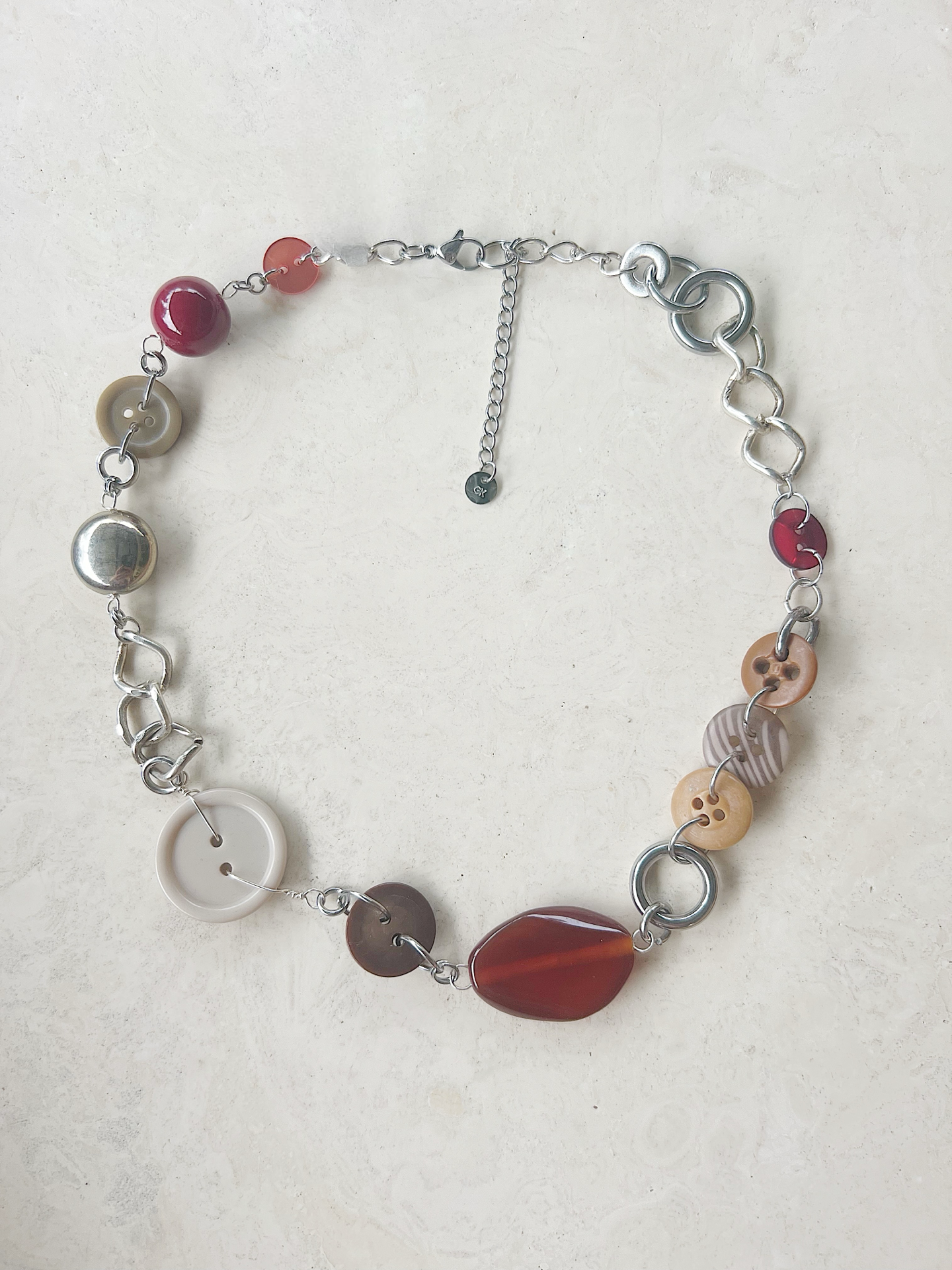 Reworked Metal | Rust Current Necklace