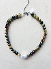 Load image into Gallery viewer, Stone | Salt and Sage Necklace
