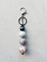 Load image into Gallery viewer, Silver Keychains | Marble
