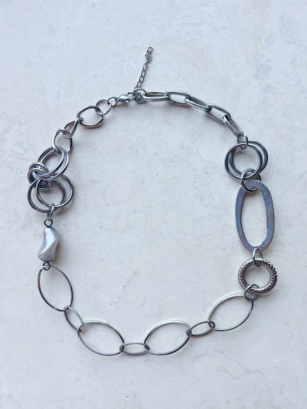 Reworked Metal | Orbit Necklace