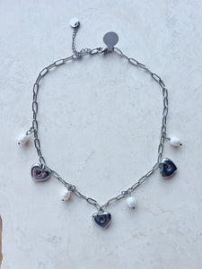 Reworked Metal | Pearl Crush Necklace
