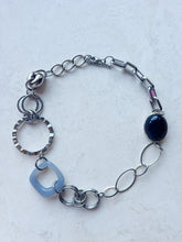 Load image into Gallery viewer, Reworked Metal | Chrome Bloom Necklace
