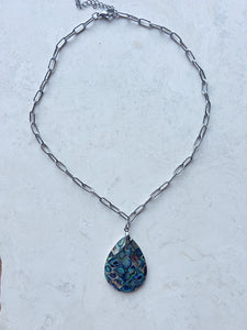 Reworked Metal | Tide Drop Necklace