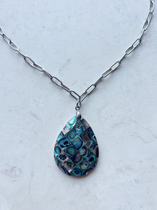 Reworked Metal | Tide Drop Necklace