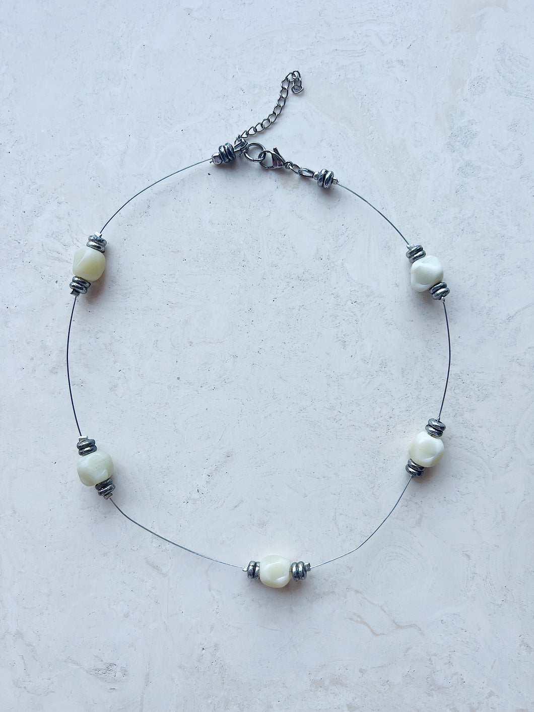 Reworked Metal | Satellite Necklace