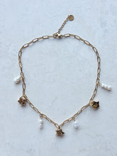 Load image into Gallery viewer, Reworked Metal | Golden Stars Necklace
