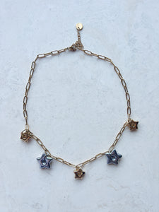 Reworked Metal | Starlight Circuit Necklace