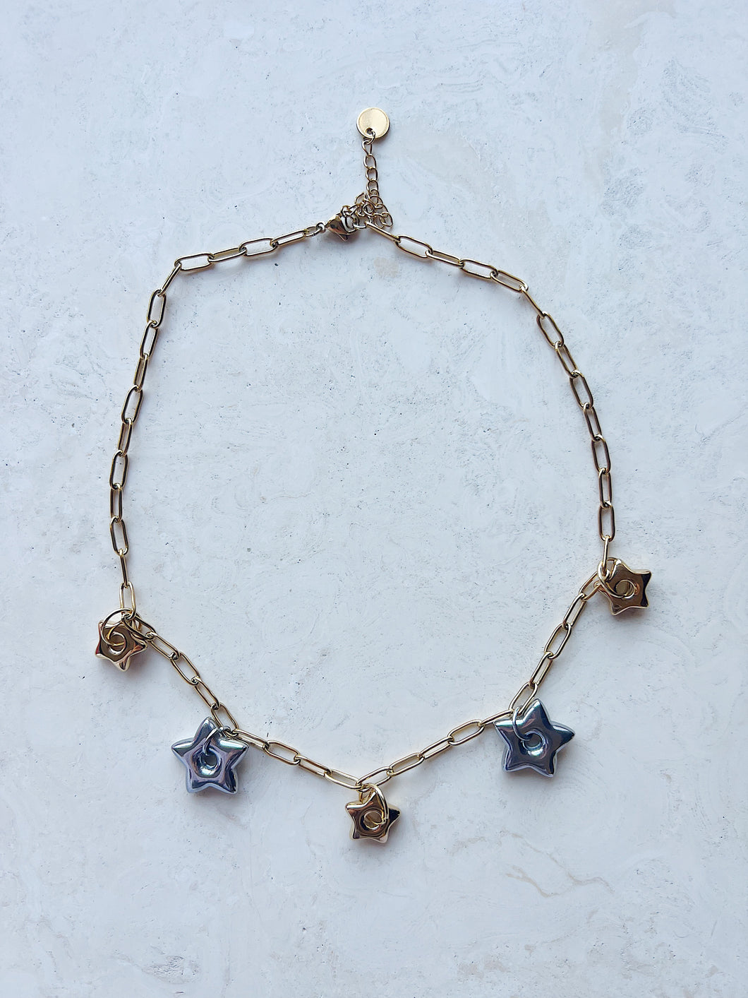 Reworked Metal | Starlight Circuit Necklace
