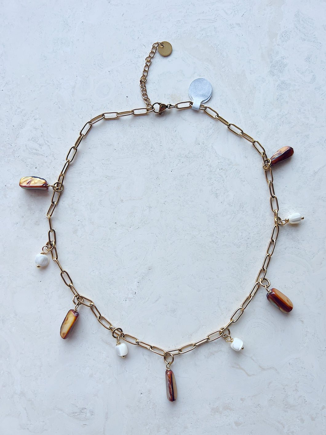 Reworked Metal | Molten Shells Necklace