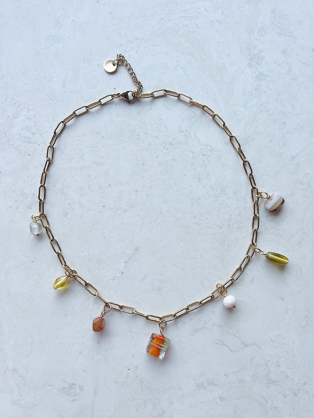 Reworked Metal | Citrus Necklace