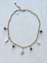 Load image into Gallery viewer, Reworked Metal | Stone Necklace
