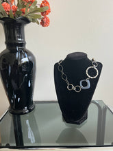 Load image into Gallery viewer, Reworked Metal | Chrome Bloom Necklace
