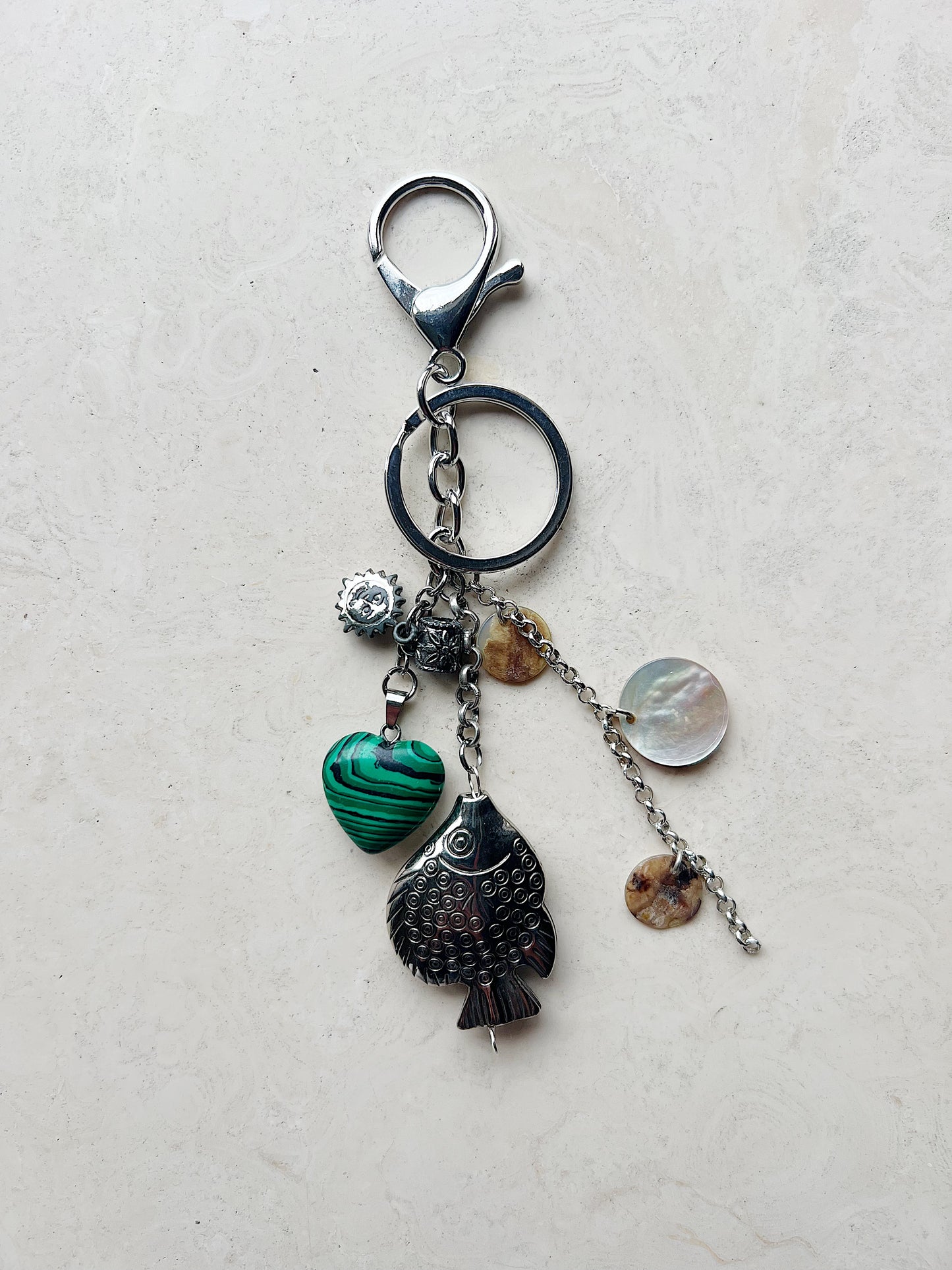 Silver Keychains | Ocean Totem