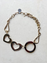 Load image into Gallery viewer, Reworked Metal | Heart Orbit Necklace
