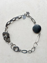 Load image into Gallery viewer, Reworked Metal | Circuit Loops Necklace
