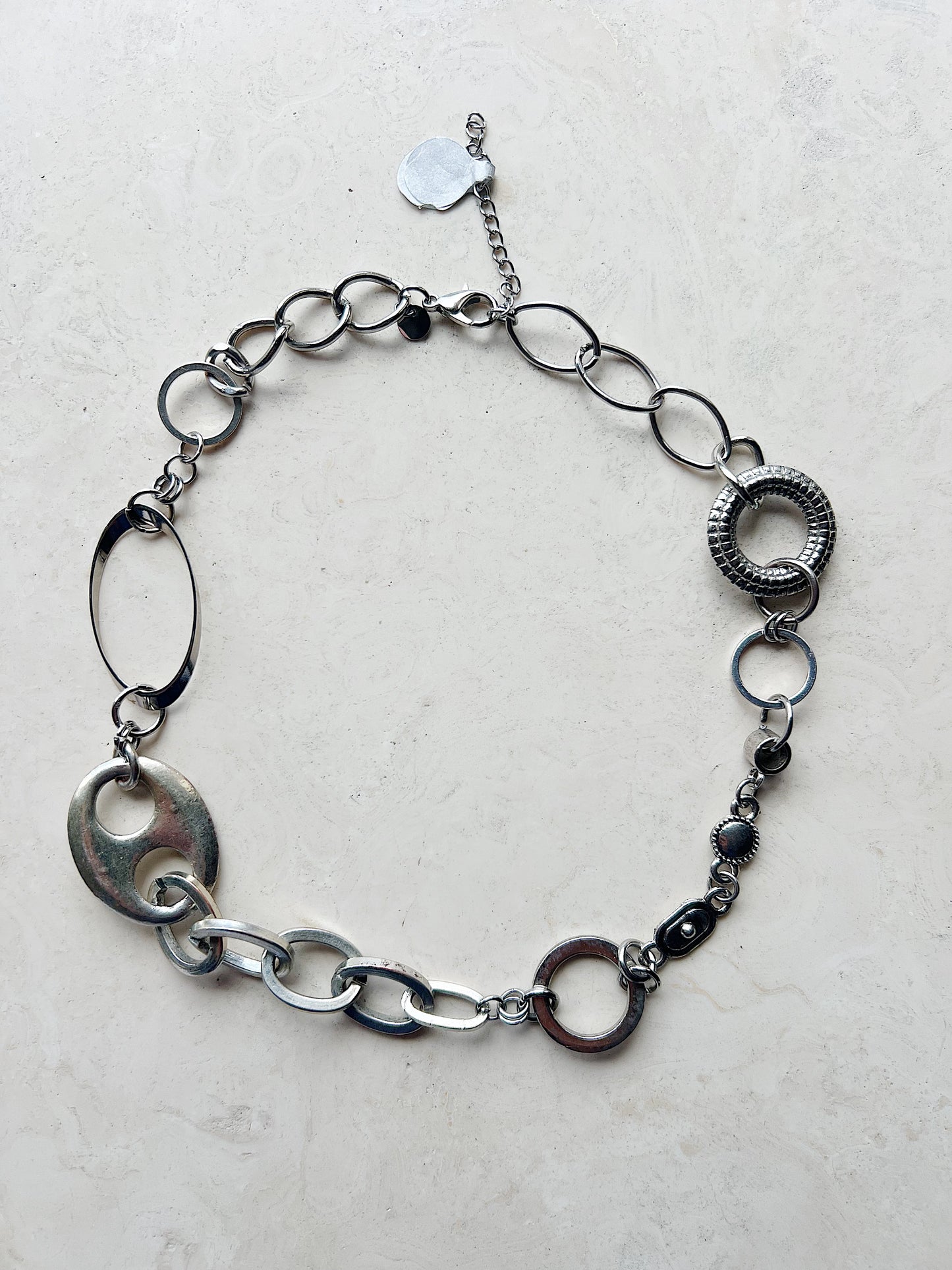 Reworked Metal | Can Top Necklace