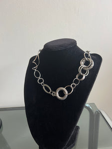Reworked Metal | Circuit Loops Necklace