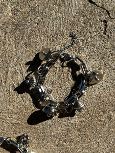 Reworked Metal Bracelet | Silver Charms