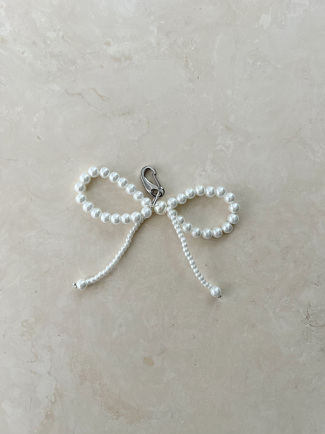 Shoe Charm | Pearl Bow