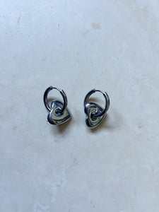 Earrings | Silver Hearts