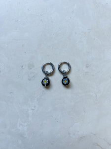 Earrings | Black Millefori