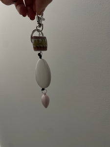 Keychains | Strawberries and cream