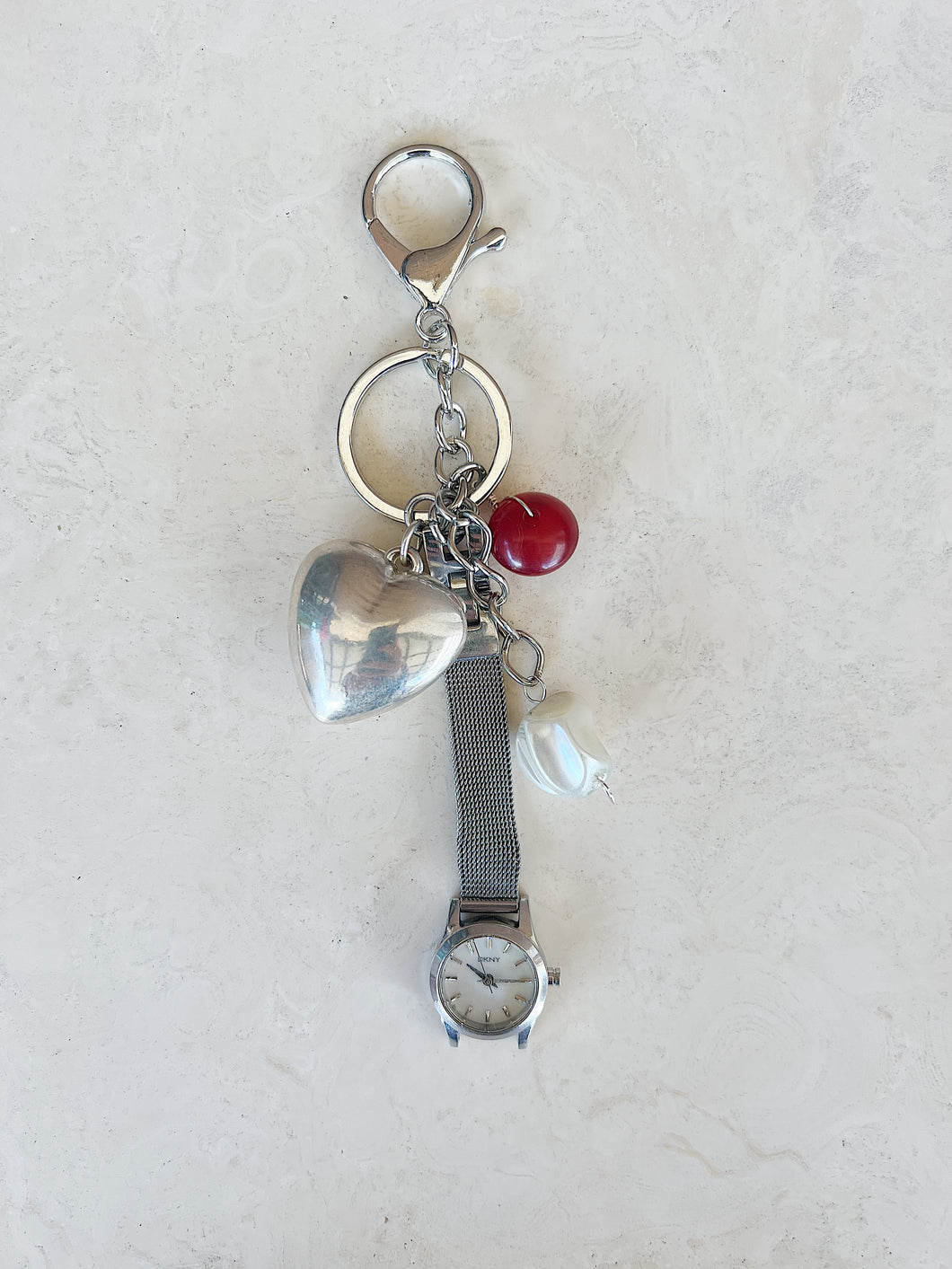 Silver Keychains | Watch - Cherry Crush