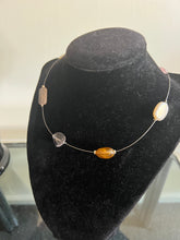Load image into Gallery viewer, Reworked Metal | Soft Glow Necklace
