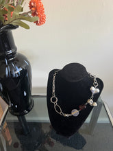 Load image into Gallery viewer, Reworked Metal | Mixed Signals Necklace
