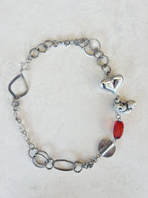 Load image into Gallery viewer, Reworked Metal | Mixed Signals Necklace
