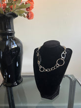 Load image into Gallery viewer, Reworked Metal | Black Orbit Necklace
