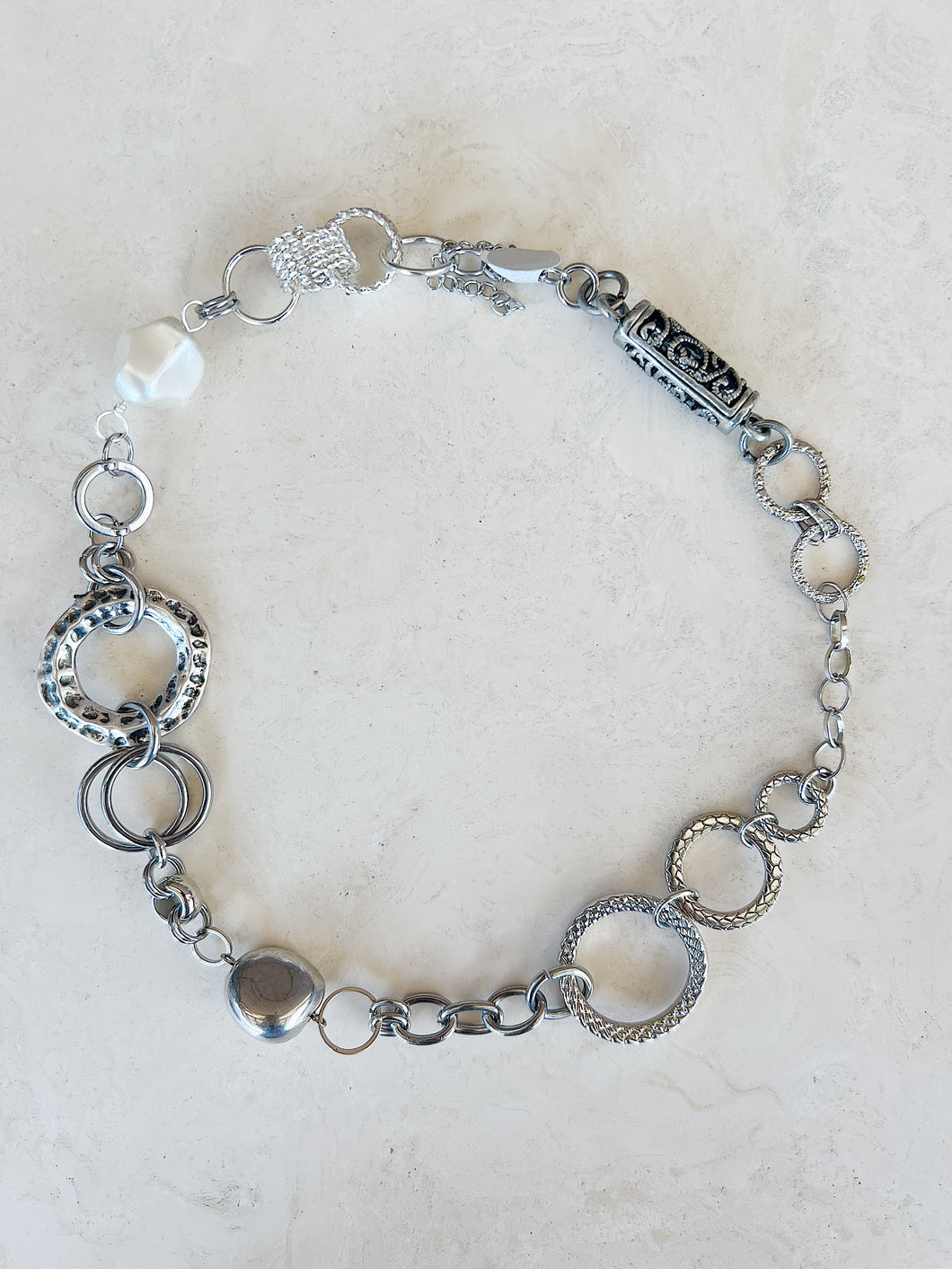 Reworked Metal | Orbit Chain Necklace