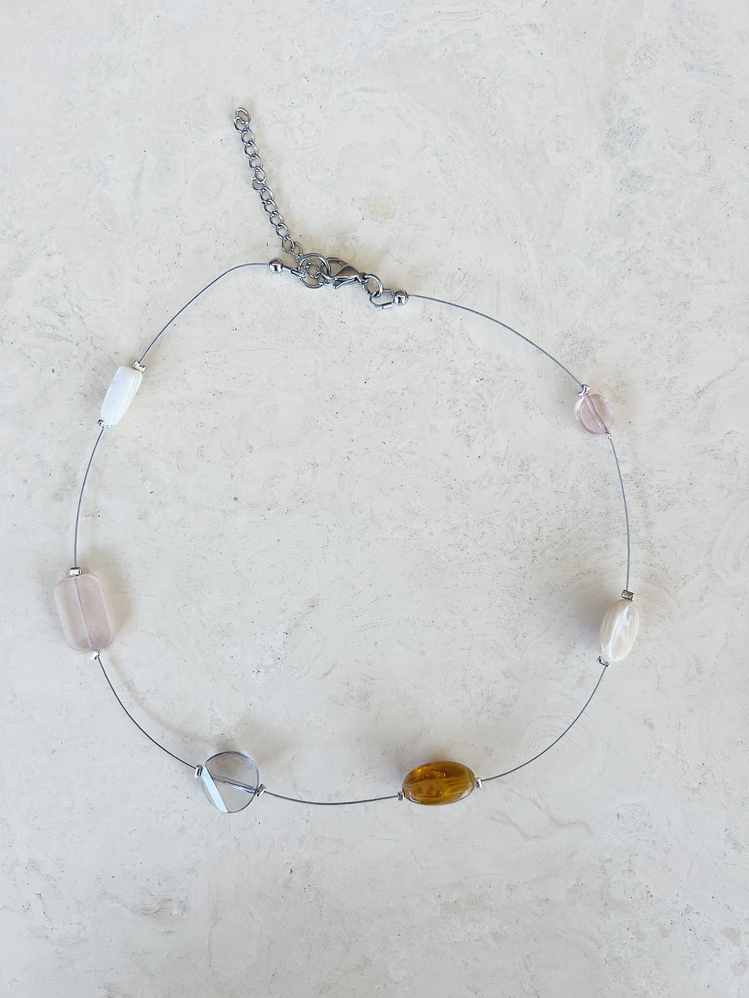 Reworked Metal | Soft Glow Necklace