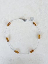 Load image into Gallery viewer, Reworked Metal | Amber Current Necklace
