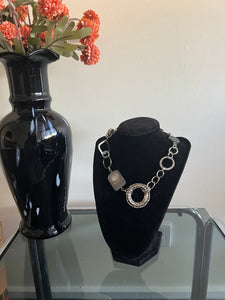 Reworked Metal | Grey Matter Necklace