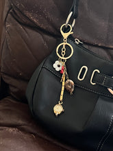 Load image into Gallery viewer, Gold Keychains | Watch - Sunset Bloom
