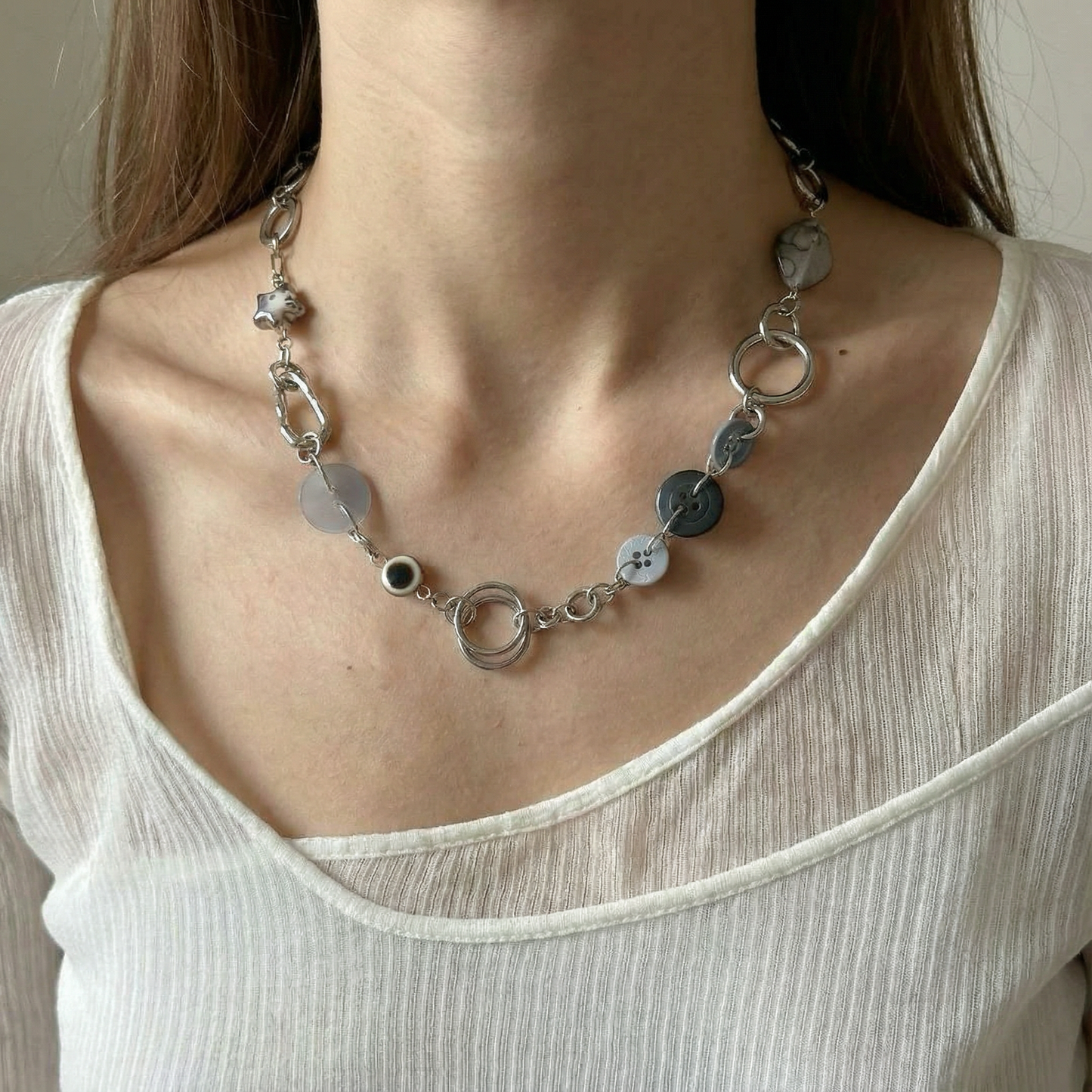 Reworked Metal | Deep Tide Necklace