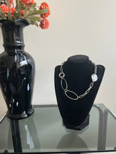 Load image into Gallery viewer, Reworked Metal | Lunar Loop Necklace
