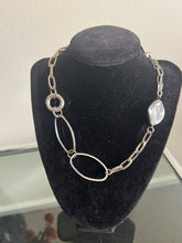 Load image into Gallery viewer, Reworked Metal | Lunar Loop Necklace
