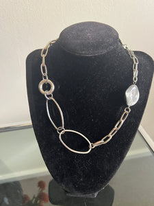 Reworked Metal | Lunar Loop Necklace