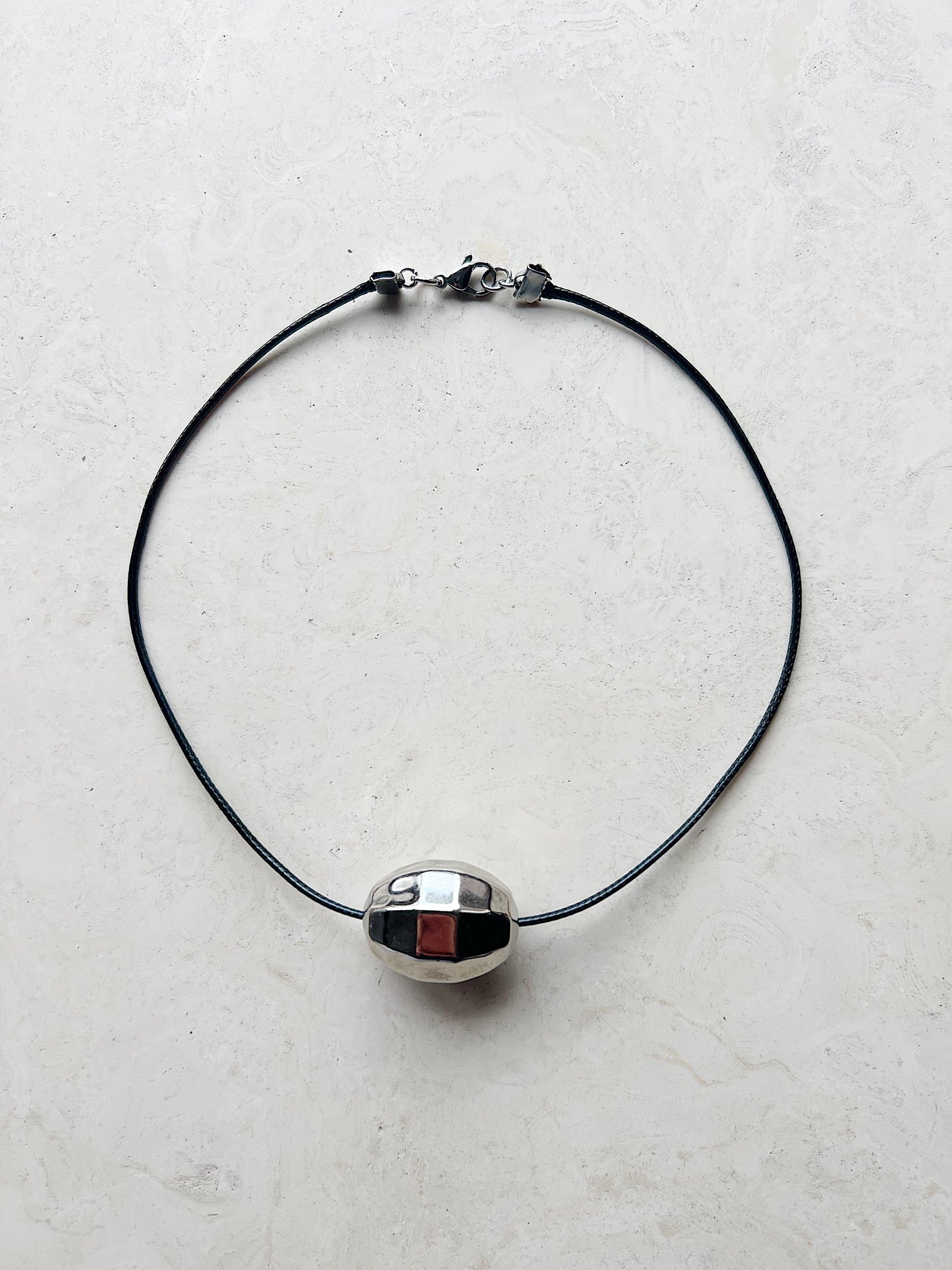 Choker | Silver Checkmate