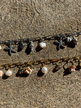 Load image into Gallery viewer, Reworked Metal Bracelet | Star Fish Charms
