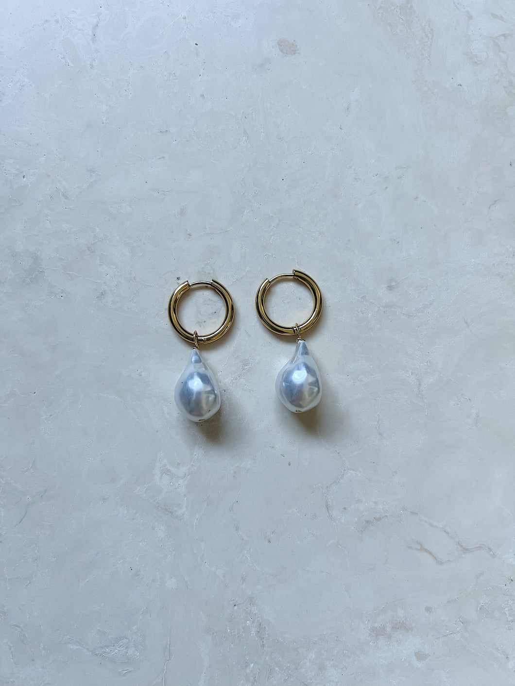 Earrings | Gold Baroque