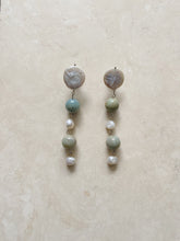 Load image into Gallery viewer, Stone | Amazonite Drop Earrings
