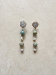 Stone | Amazonite Drop Earrings