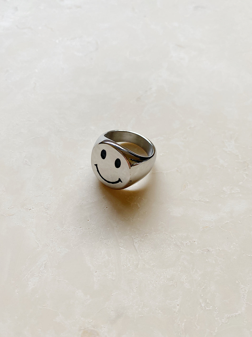 Silver | Smiley Ring